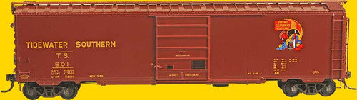 Kadee 6406 50 Boxcar - Tidewater Southern TS #501 (SCALE=HO)  Part #380-6406