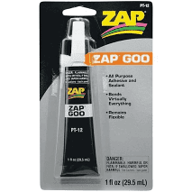 Zap PT12 ZAP GOO is an excellent adhesive (Scale=ALL) Part # 66-PT12