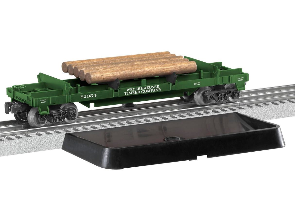 Lionel 6-82054-Weyerhaeuser Log Dump Car 0 Scale
