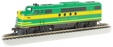Bachmann 68915 EMD FT-A - WESTERN PACIFIC (GREEN & YELLOW) #901 TCS DCC SOUND VALUE HO Scale