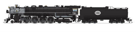 BLI 6967 E-1 4-8-4  SP&S Spokane Portland & Seattle  #701, As-Delivered (1938-1947), Paragon4 Sound & DCC, Smoke, HO Scale
