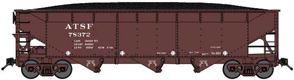 Image for 188-74027 3Bay Hopp ATSF 78338