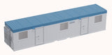 Atlas 70000236 40' Mobile Office Container - Assembled Wilmot (white, blue) N Scale