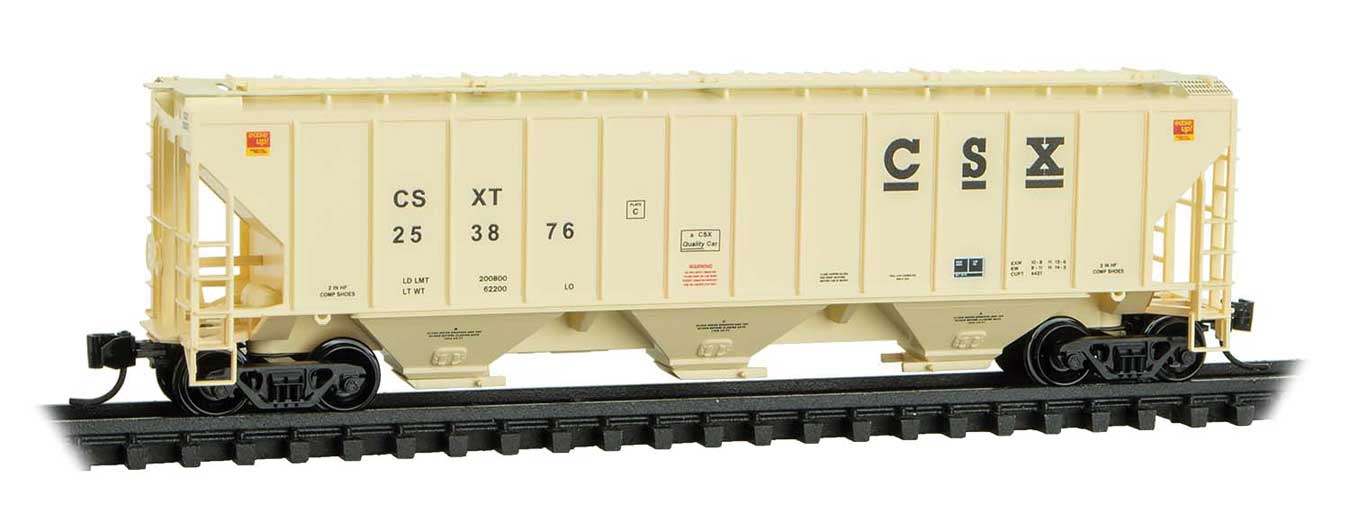 Image for 489-9600230 3-Bay Hopp CSX #253876