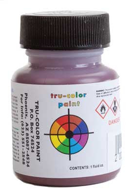 True Color Paint 815 Flat Brushable Color Acrylic Paints - 1oz 29.6mL -- Oxide Brown Part # 709-815