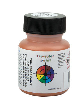 True Color Paint 842 Flat Brushable Color Acrylic Paints - 1oz 29.6mL -- Reefer Orange Part # 709-842
