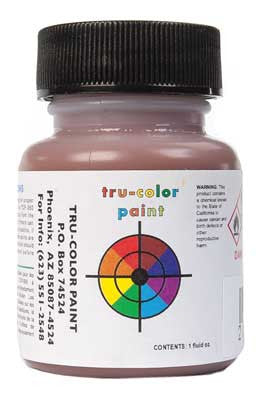 True Color Paint 865 Flat Brushable Color Acrylic Paint 1oz 29.6ml -- Native American Flesh Part # 709-865