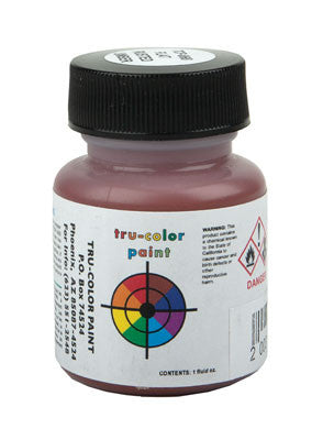 True Color Paint 868 Flat Brushable Color Acrylic Paints - 1oz 29.6mL -- Rusted Umber Part # 709-868