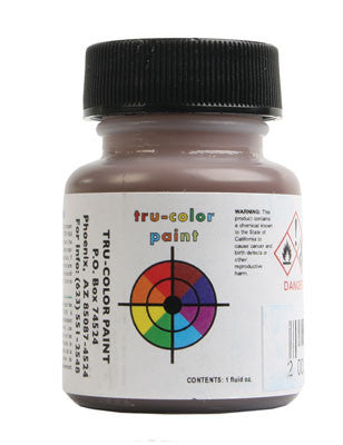 True Color Paint 877 Flat Brushable Color Acrylic Paints - 1oz 29.6mL -- Warm Leather Part # 709-877
