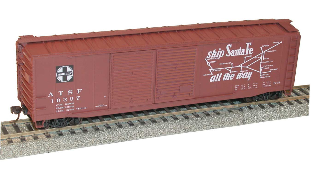 Image for 112-5238 50' Steel DD Box ATSF