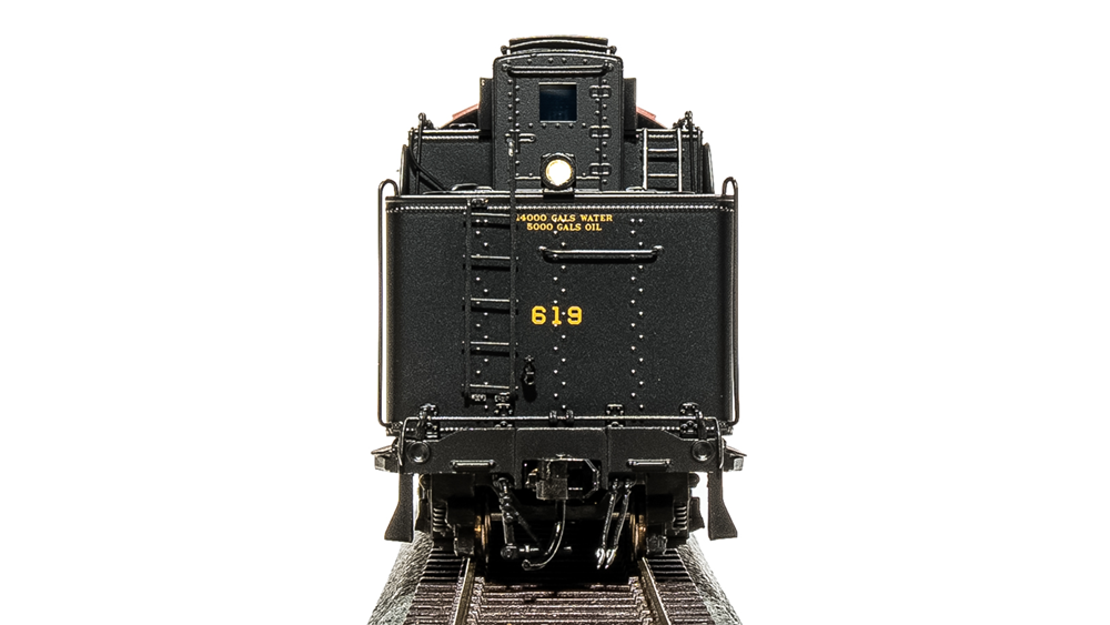 BLI 7243 T&P 2-10-4, #619, In-Service Appearance, Paragon4 Sound & DCC, HO Scale