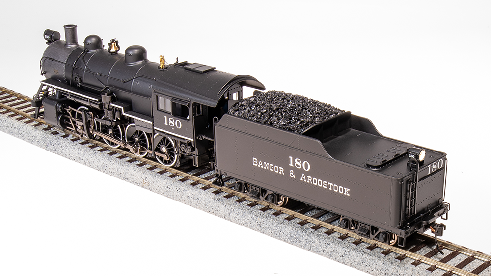 BLI 7322 2-8-0 Consolidation, BAR Bangor & Aroostook #180, Paragon4 SOUND & DCC HO Scale
