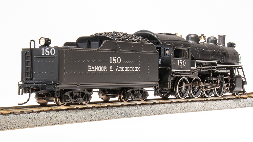 BLI 7322 2-8-0 Consolidation, BAR Bangor & Aroostook #180, Paragon4 SOUND & DCC HO Scale