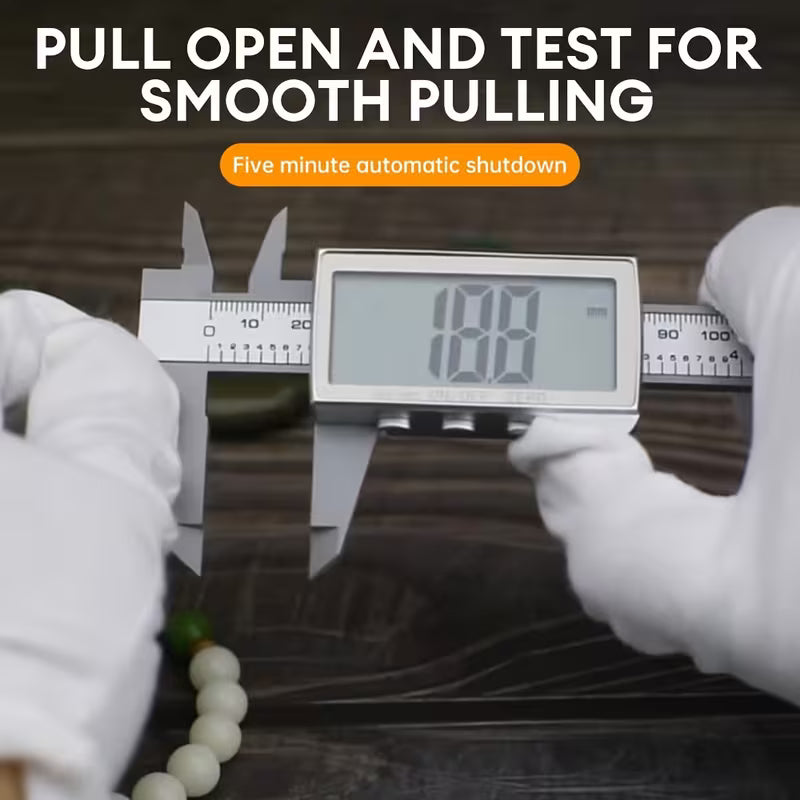 0-6"/150mm Digital Caliper, Scale Caliper Precision Measuring Tool, Vernier Caliper with Display, Inch/Millimeter Conversion ALL Scale