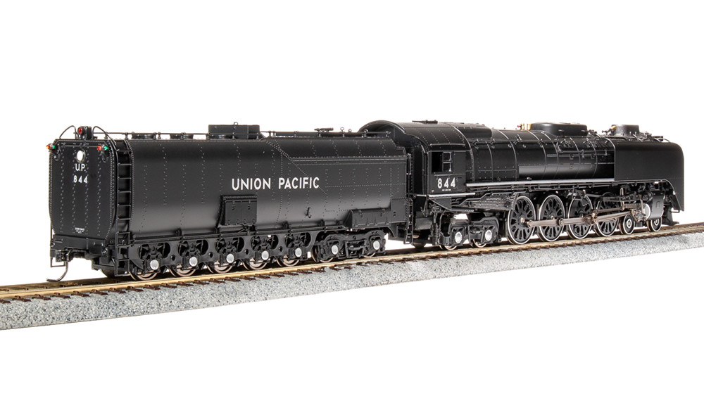 BLI 7360 4-8-4, Class FEF-3, UP Union Pacific #845, Black & Graphite, 1989 - 2013 Excursion w/ Mars Light, Paragon4 Sound & DCC, Smoke, HO Scale