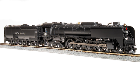 BLI 7363 4-8-4, Class FEF-2, UP Union Pacific #820, Black & Graphite, Paragon4 Sound & DCC, Smoke, HO Scale