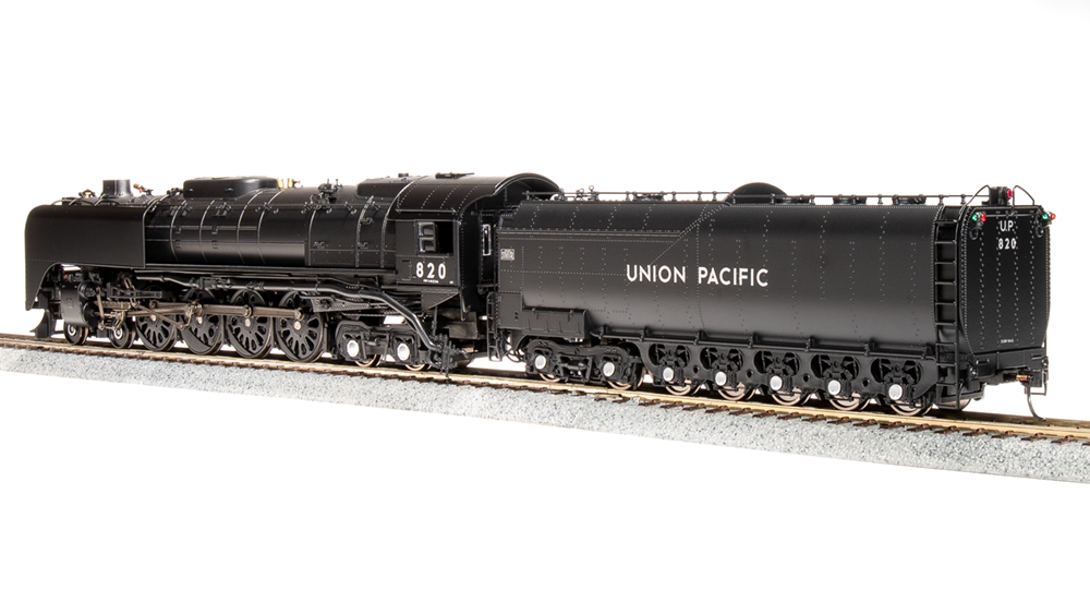 BLI 7363 4-8-4, Class FEF-2, UP Union Pacific #820, Black & Graphite, Paragon4 Sound & DCC, Smoke, HO Scale