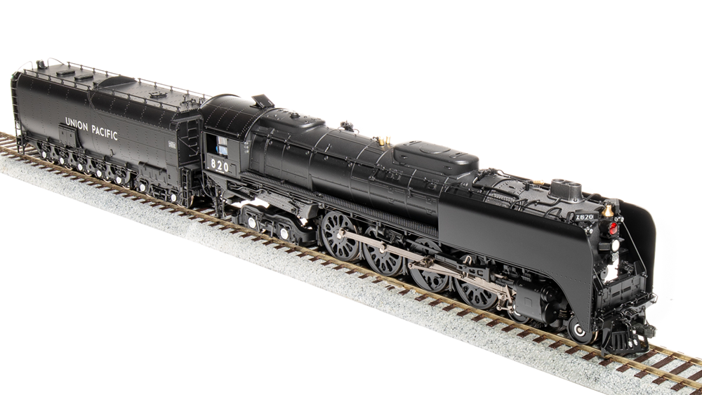 BLI 7363 4-8-4, Class FEF-2, UP Union Pacific #820, Black & Graphite, Paragon4 Sound & DCC, Smoke, HO Scale