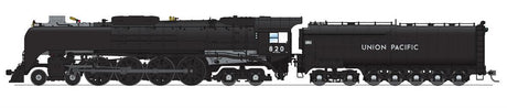 BLI 7363 4-8-4, Class FEF-2, UP Union Pacific #820, Black & Graphite, Paragon4 Sound & DCC, Smoke, HO Scale