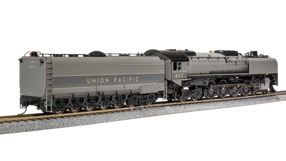BLI 7365 4-8-4, Class FEF-2, UP Union Pacific #827, TTG w/ Aluminum, Paragon4 Sound & DCC, Smoke, HO Scale