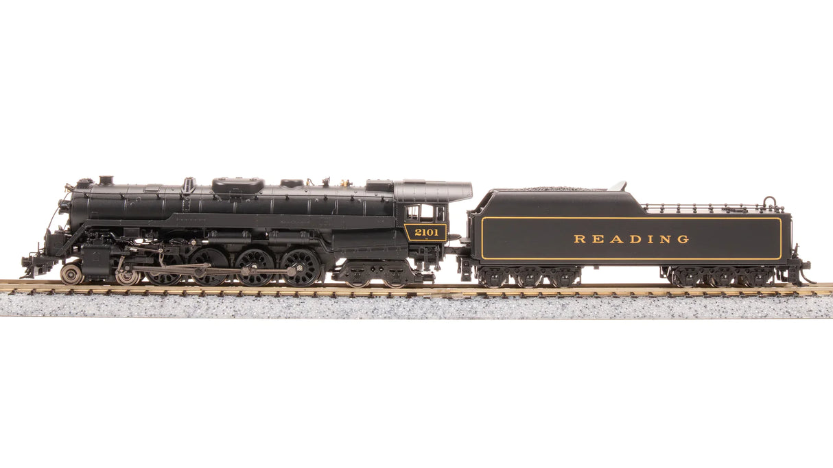 BLI 7400 Reading T1 4-8-4 IN SERVICE VERSION #2101, Paragon4 Sound & DCC, Broadway Limited N Scale