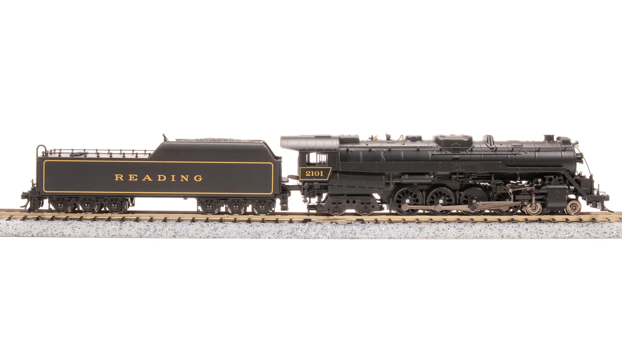 BLI 7400 Reading T1 4-8-4 IN SERVICE VERSION #2101, Paragon4 Sound & DCC, Broadway Limited N Scale