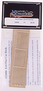 Image for 464-22606 Wood Deck 40' Flat w/Stks