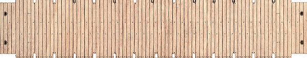 Image for 464-22608 Wood Deck P2K 53' Flatcar