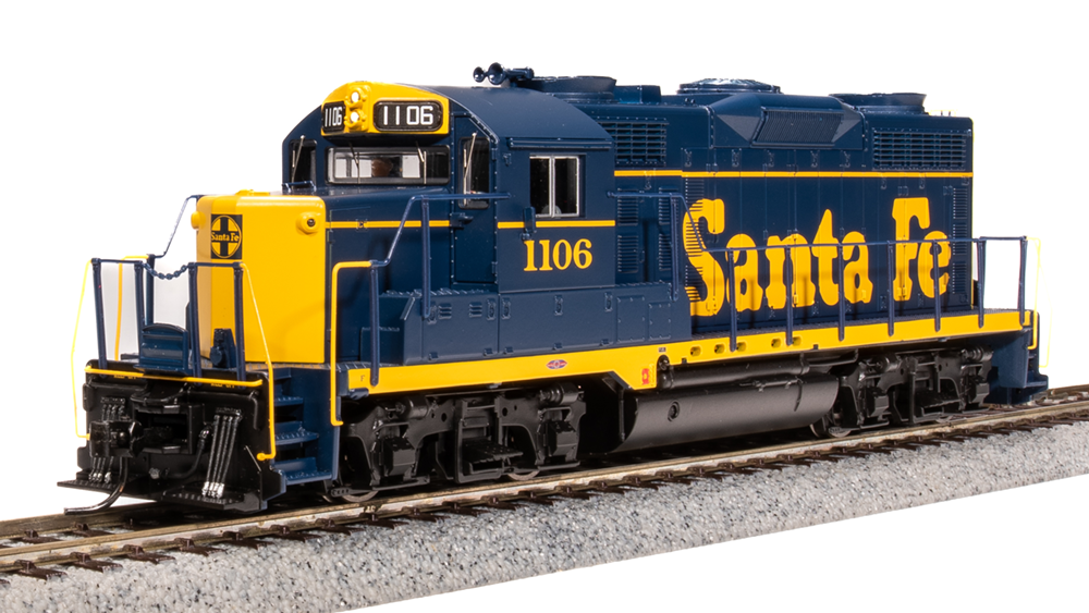 BLI 7453c GP20 ATSF Santa Fe #1123, As-Delivered "Bookend" Paragon 4 w/Sound & DCC HO Scale Broadway Limited