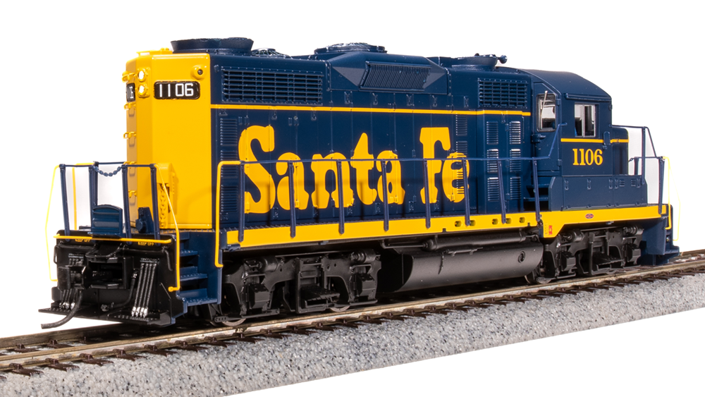 BLI 7452 GP20 ATSF Santa Fe #1106, As-Delivered "Bookend" Paragon 4 w/Sound & DCC HO Scale Broadway Limited