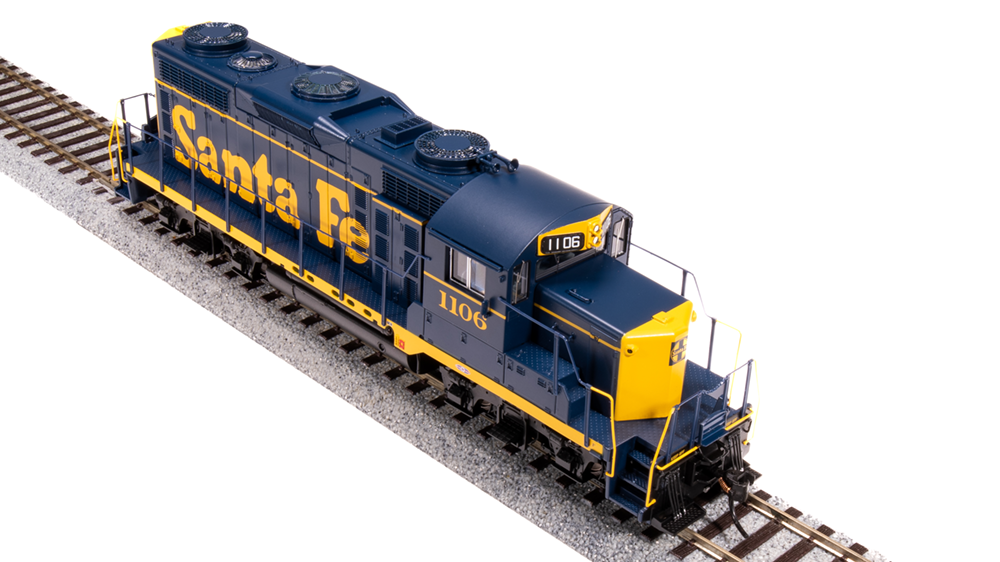 BLI 7453c GP20 ATSF Santa Fe #1123, As-Delivered "Bookend" Paragon 4 w/Sound & DCC HO Scale Broadway Limited