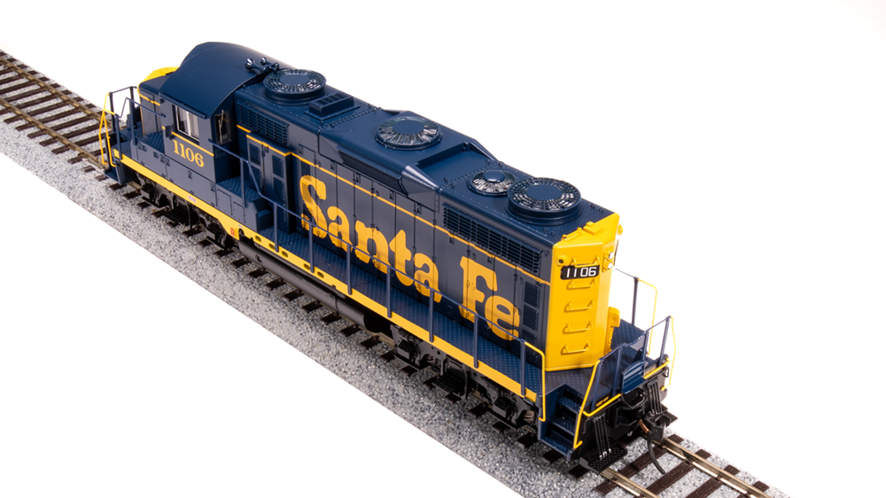 BLI 7453c GP20 ATSF Santa Fe #1123, As-Delivered "Bookend" Paragon 4 w/Sound & DCC HO Scale Broadway Limited