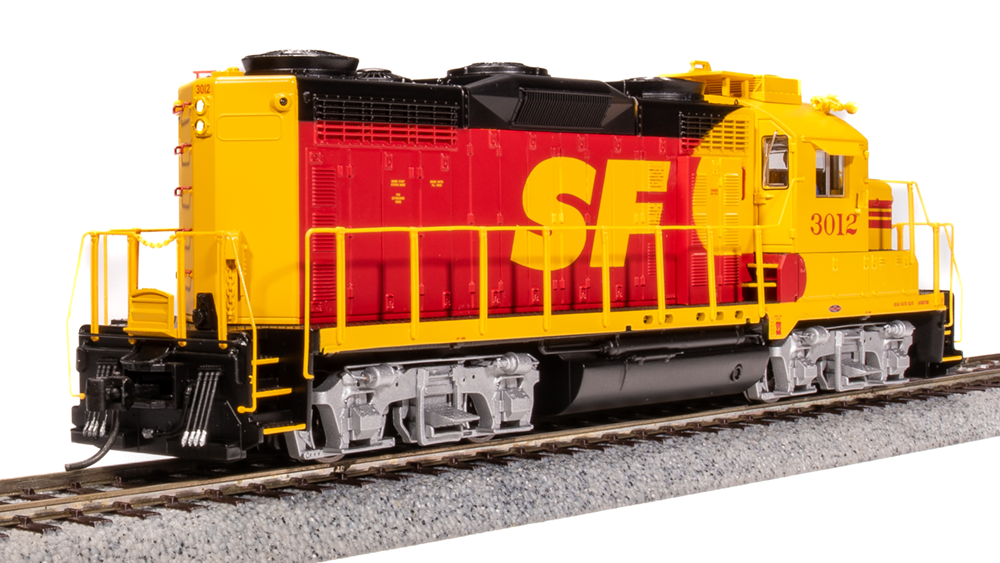 BLI 7455 GP20 ATSF #3018, Kodachrome Paragon 4 w/Sound & DCC HO Scale Broadway Limited