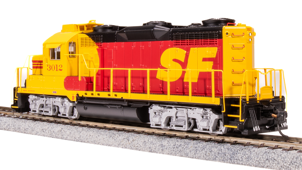 BLI 7455 GP20 ATSF #3018, Kodachrome Paragon 4 w/Sound & DCC HO Scale Broadway Limited