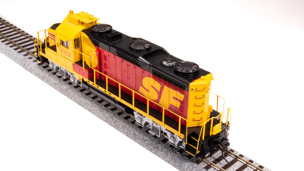 BLI 7455 GP20 ATSF #3018, Kodachrome Paragon 4 w/Sound & DCC HO Scale Broadway Limited