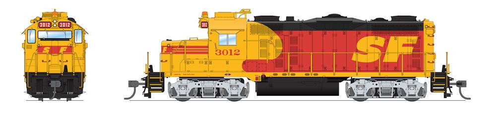 BLI 7455 GP20 ATSF #3018, Kodachrome Paragon 4 w/Sound & DCC HO Scale Broadway Limited