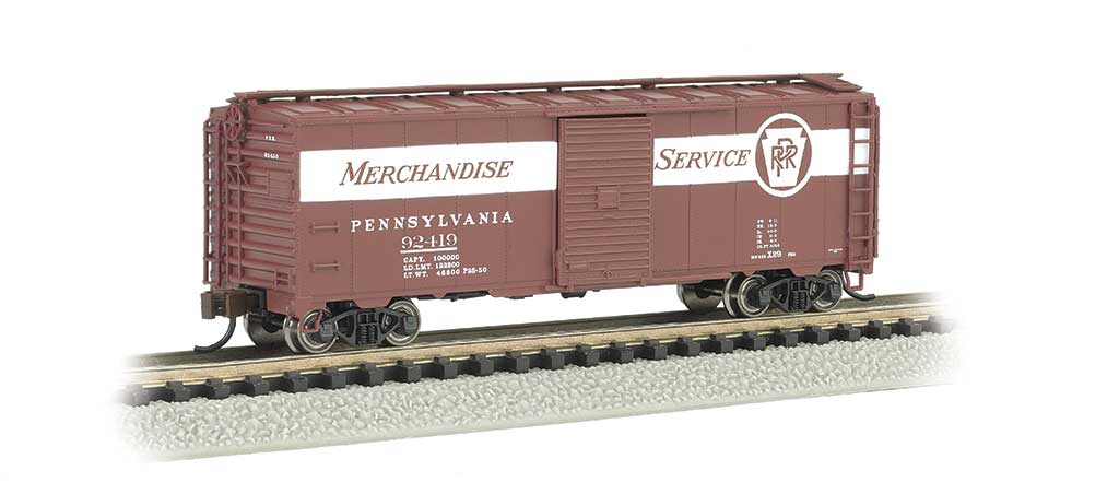 Image for 160-17061 40'Stl Boxcar PRR