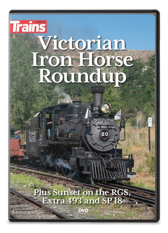 Kalmbach Publishing Co 16119 Victorian Iron Horse Roundup DVD -- 60 Minutes