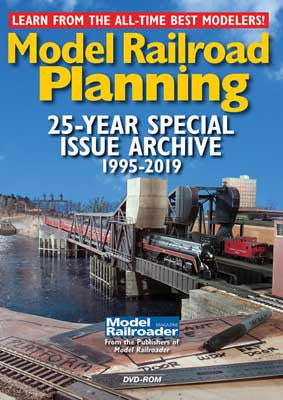 Kalmbach Publishing Co  15362 Model Railroad Planning 25 Year Archive DVD-ROM -- Works on Windows PC XP, Vista, 7, 8 or 10 and Mac OXX 10.4.11 or Higher