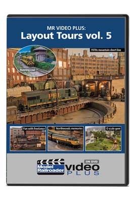 Kalmbach Publishing Co  15367 Layout Tours DVD - MR Video Plus -- Volume 5, 1 Hour