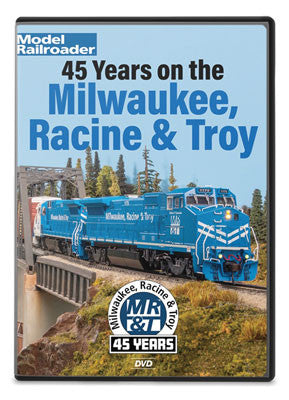 Kalmbach Publishing Co  15375 45 Years on the Milwaukee, Racine & Troy DVD -- 1 Hour, 23 Minutes