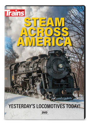 Kalmbach Publishing Co 15370 Steam Across America DVD