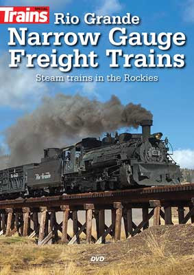 Kalmbach Publishing Co  15344 Rio Grande Narrow Gauge Freight Trains DVD -- 1 Hour, 15 minutes