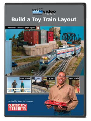 Kalmbach Publishing Co  15348 Build a Toy Train Layout - DVD -- 2 Hours, 15 Minutes