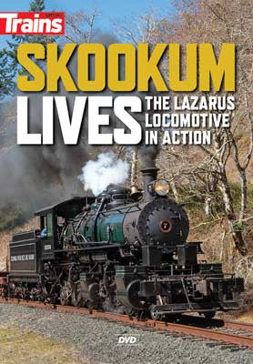 Kalmbach Publishing Co 15356 Skookum Lives - DVD -- The Lazarus Locomotive in Action (1 Hour, 5 Minutes)