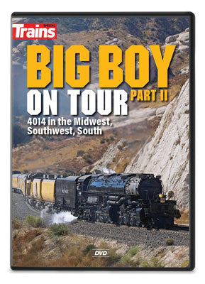 Kalmbach Publishing Co 15357 Big Boy On Tour DVD -- Part II (1 Hour, 30 Minutes)