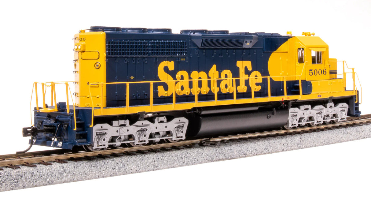 BLI 7631 EMD SD40, ATSF 5010, BLUE/YELLOW WARBONNET Paragon 4 w/Sound & DCC HO Scale Broadway Limited