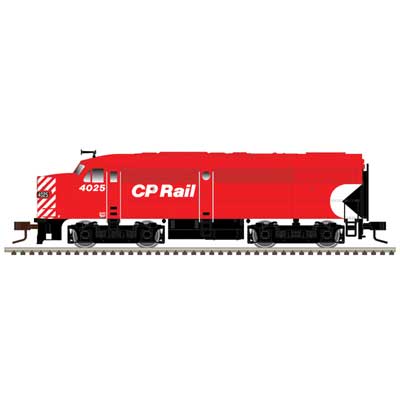 Atlas 40005091 Alco FA1 Large Numberboards - Sound and DCC - Master(R) Gold -- Canadian Pacific #4015 (Action Red, white, black, Multimark Logo) N Scale