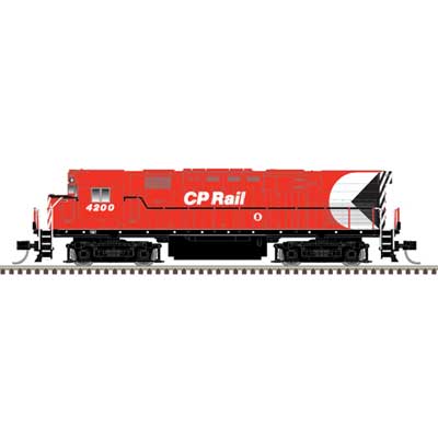 Atlas 40006114 Alco C424 - Sound and DCC - Master(R) Gold -- Canadian Pacific #4200 (red, white, black, Large Multimark) N Scale