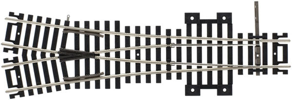 Atlas 390 Mark V Wye Turnout Black Ties Code 100 HO Scale